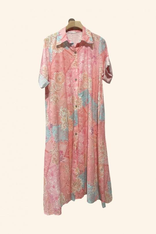 Vestidos largos Mujer Beige Nota bene 25082 Efashion Paris