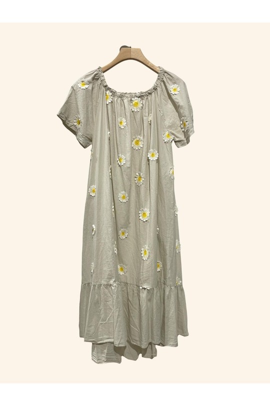 Vestidos a media pierna Mujer White Nota bene 72081 Efashion Paris