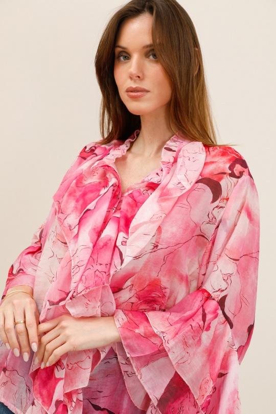 Blouses Femme Rose Nota bene 2837 Efashion Paris