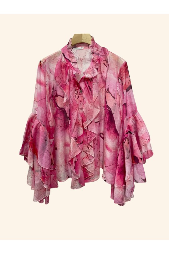 Blouses Femme Rose Nota bene 2837 Efashion Paris