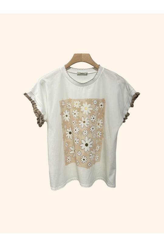 Camisetas Mujer Brown Nota bene 2821 Efashion Paris