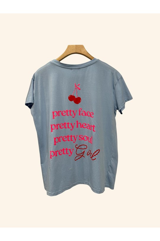 Camisetas Mujer Céladon Nota bene 36452 Efashion Paris