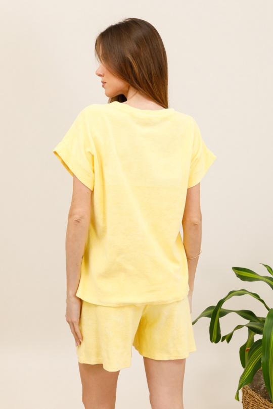 Camisetas Mujer Yellow Nota bene 7327 Efashion Paris
