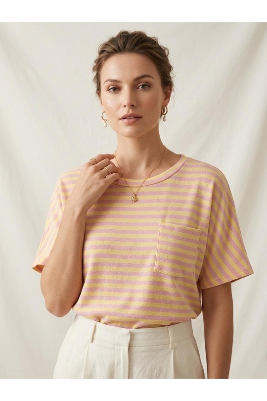 Tops Femme Jaune Nota bene 11699 Efashion Paris