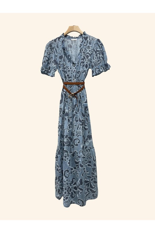 Vestidos largos Mujer Pink Nota bene 72390 Efashion Paris