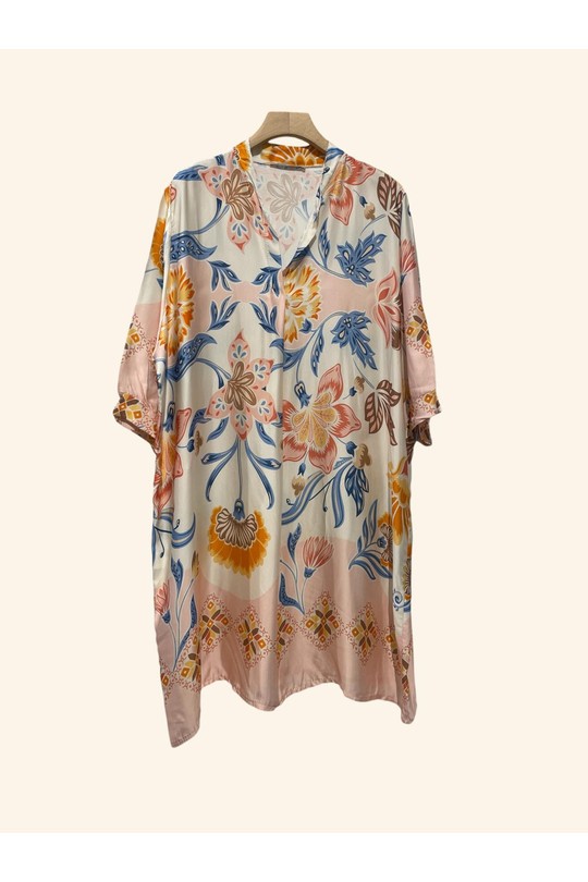 Vestidos a media pierna Mujer Pink Nota bene 34951 Efashion Paris