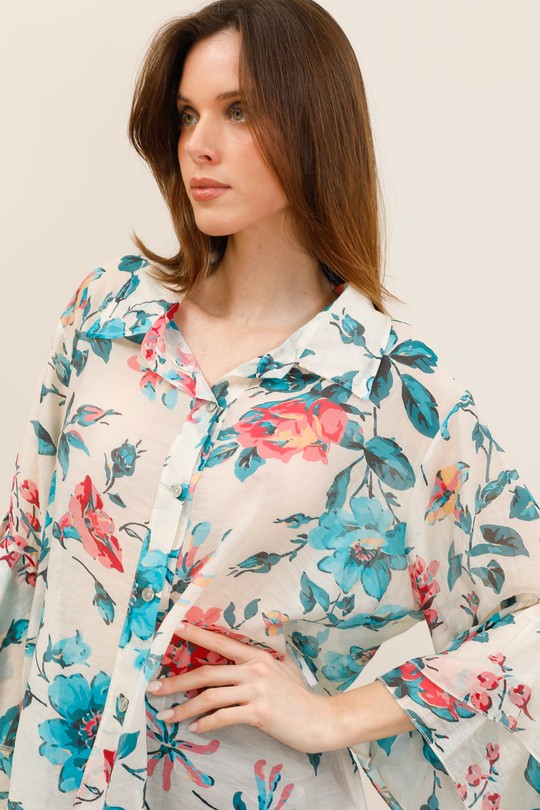 Camisas Mujer Céladon Nota bene 2824 Efashion Paris