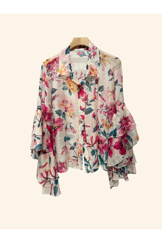 Camisas Mujer Céladon Nota bene 2824 Efashion Paris