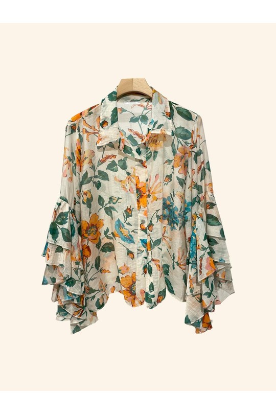 Camisas Mujer Céladon Nota bene 2824 Efashion Paris