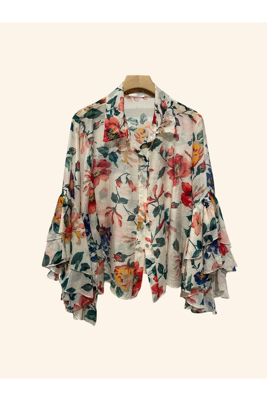 Camisas Mujer Céladon Nota bene 2824 Efashion Paris