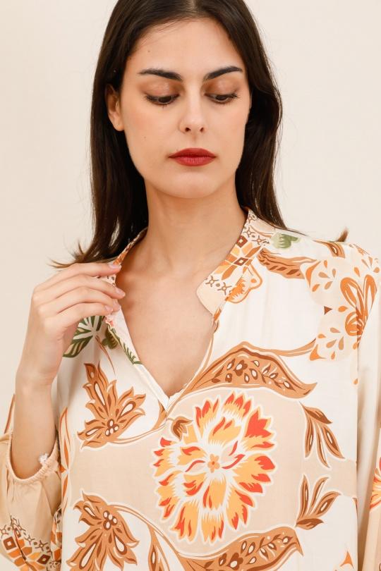 Short dresses Women Yellow Nota bene 34993 Efashion Paris