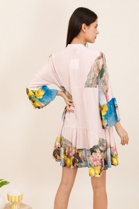 Short dresses Women Blue Nota bene 9803B3 Efashion Paris