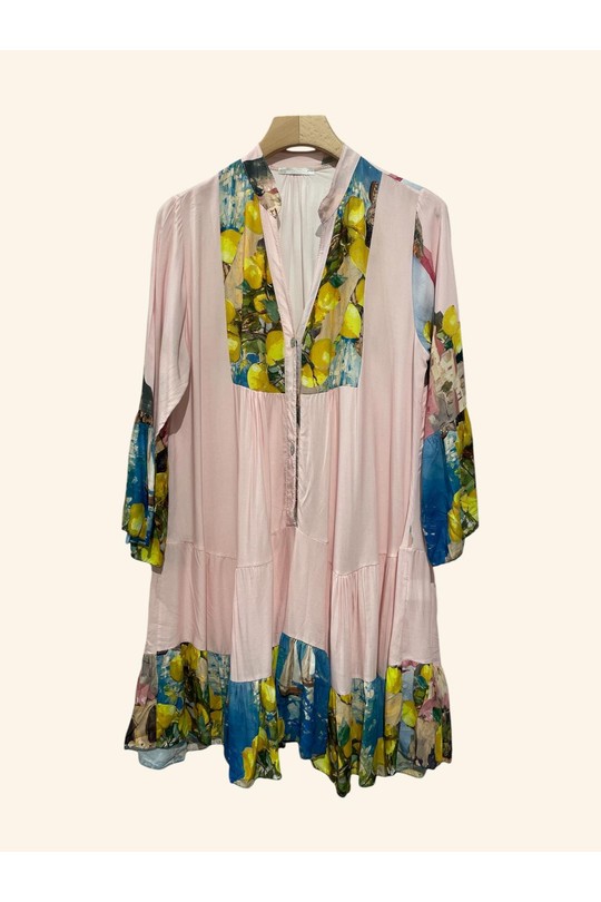 Short dresses Women Blue Nota bene 9803B3 Efashion Paris