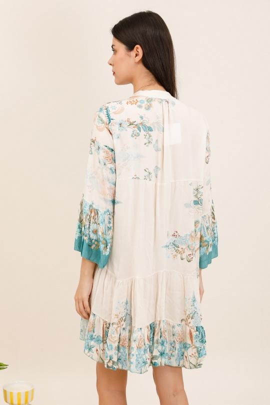 Vestidos cortos Mujer Pink Nota bene 9802B3 Efashion Paris