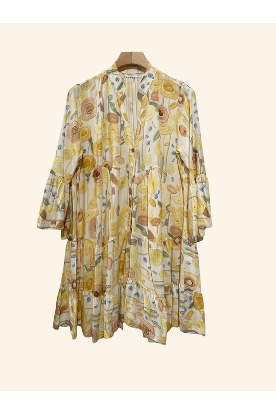 Vestidos cortos Mujer Yellow Nota bene 9802B5 Efashion Paris