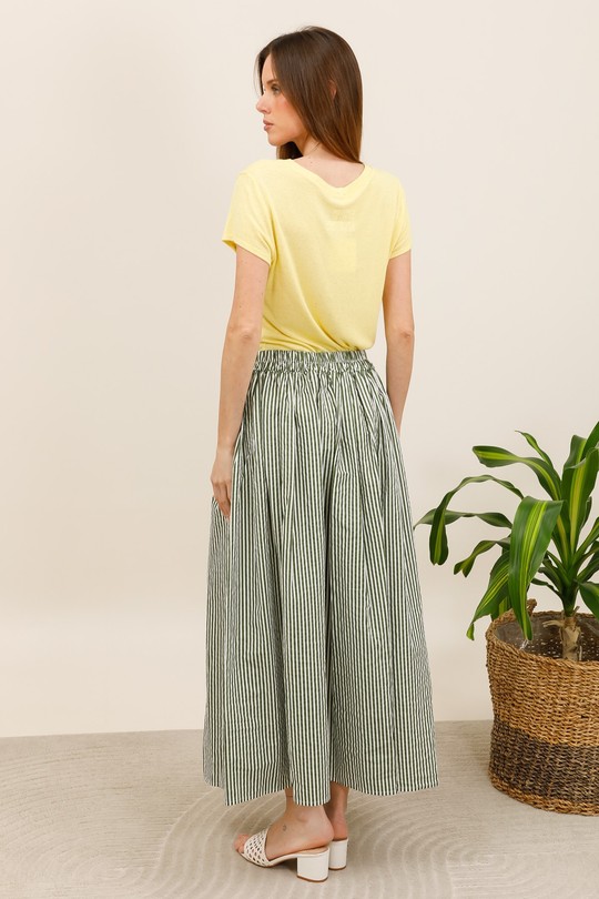 Jupes Femme Kaki Nota bene 7112 Efashion Paris