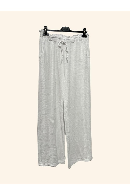 Pantalons Femme Blanc Nota bene 61381 Efashion Paris