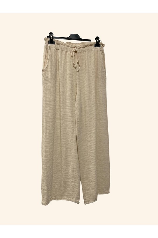 Pantalons Femme Blanc Nota bene 61381 Efashion Paris