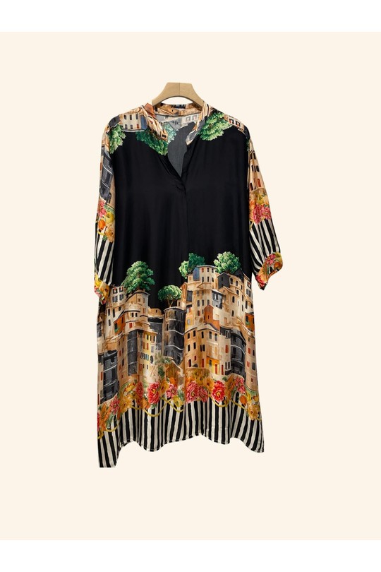 Robes mi-longues Femme Jaune Nota bene 34952 Efashion Paris