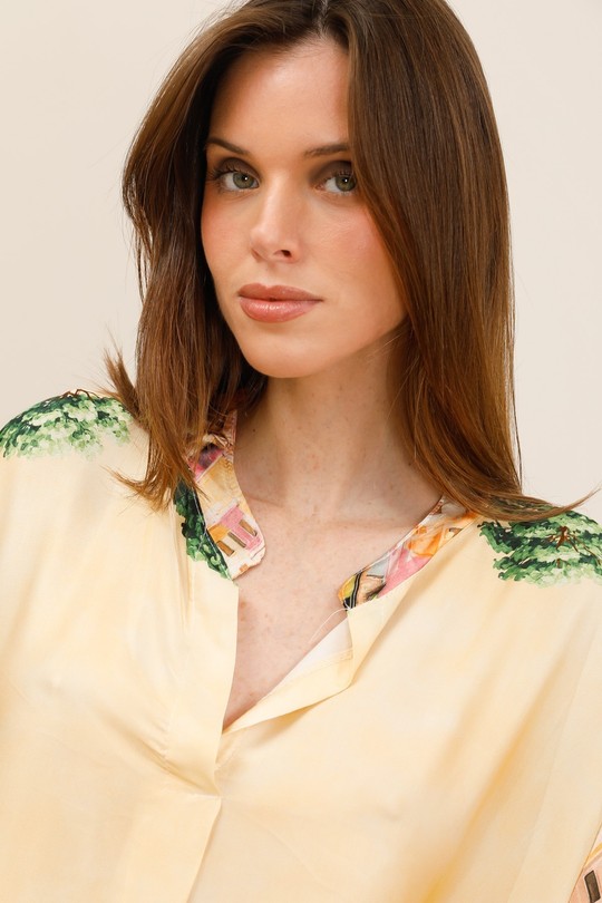 Robes mi-longues Femme Jaune Nota bene 34952 Efashion Paris