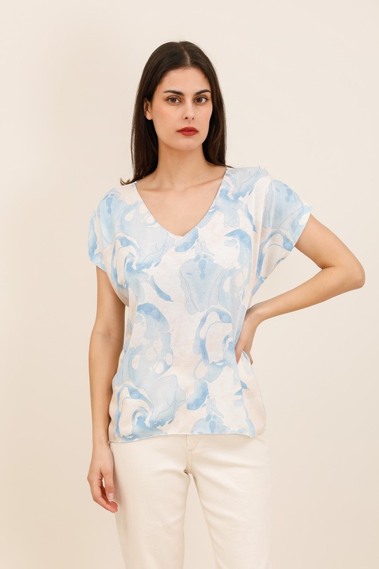 Tops Femme Bleu Nota bene 973341A6 Efashion Paris