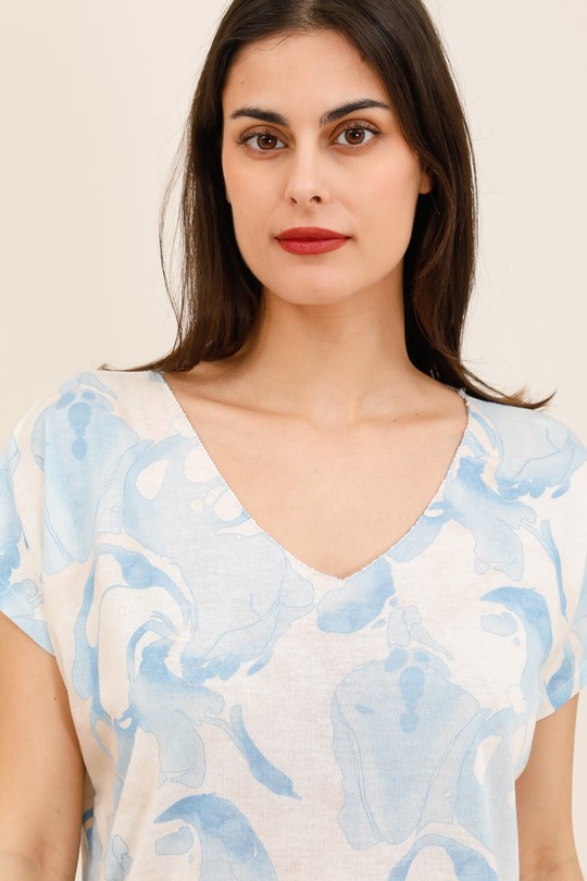 Tops Femme Bleu Nota bene 973341A6 Efashion Paris