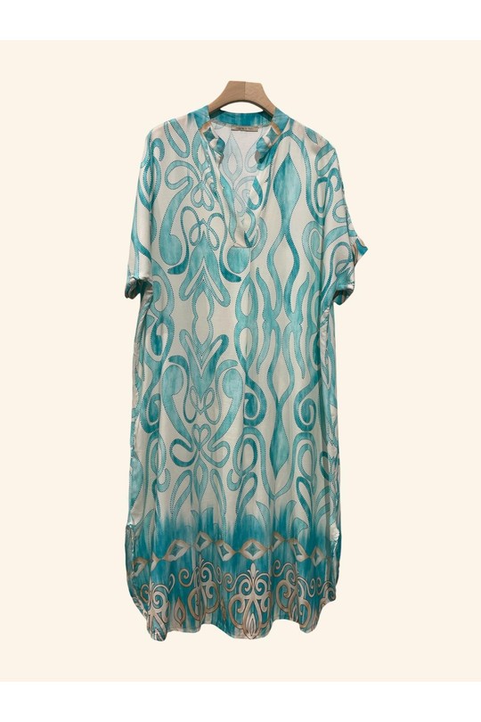 Robes mi-longues Femme Vert d eau Nota bene 3506-4 Efashion Paris