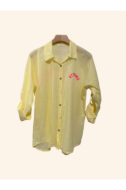 Chemises Femme Jaune Nota bene 6986 Efashion Paris