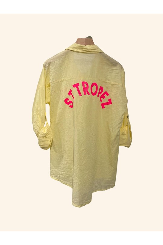 Chemises Femme Jaune Nota bene 6986 Efashion Paris