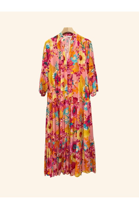 Robes longues Femme Vert pomme Nota bene 10681B3 Efashion Paris