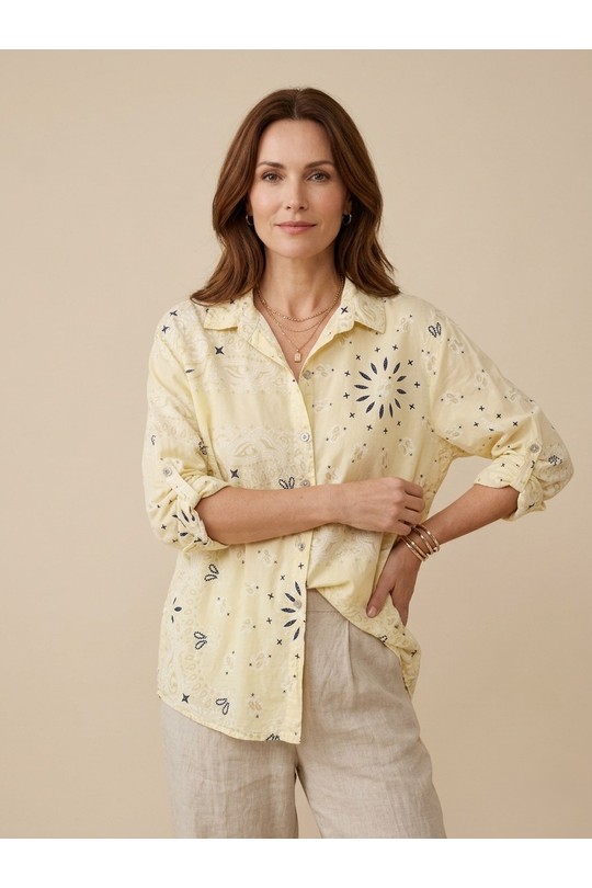 Chemises Femme Jaune Nota bene 206241 Efashion Paris