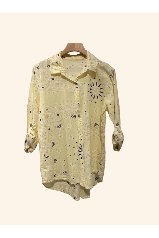 Chemises Femme Jaune Nota bene 206241 Efashion Paris