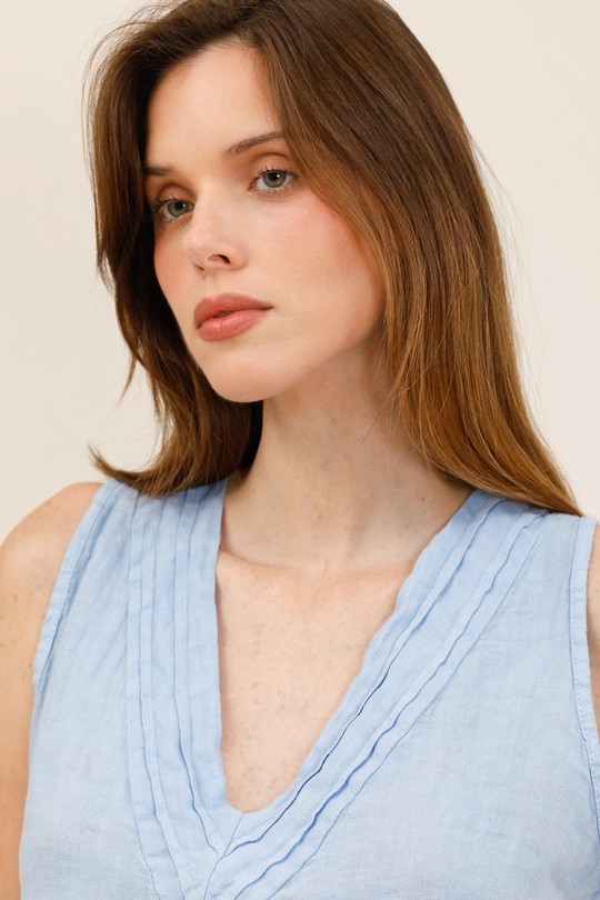Débardeurs Femme Rose Nota bene 53512 Efashion Paris