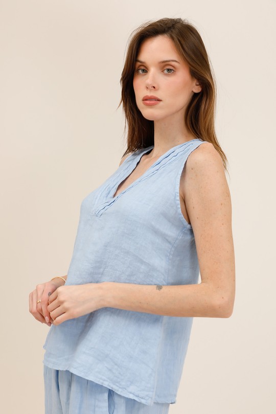 Débardeurs Femme Rose Nota bene 53512 Efashion Paris