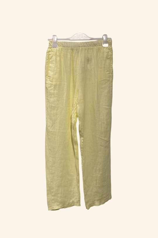 Pantalons Femme Jaune Nota bene 5350 Efashion Paris