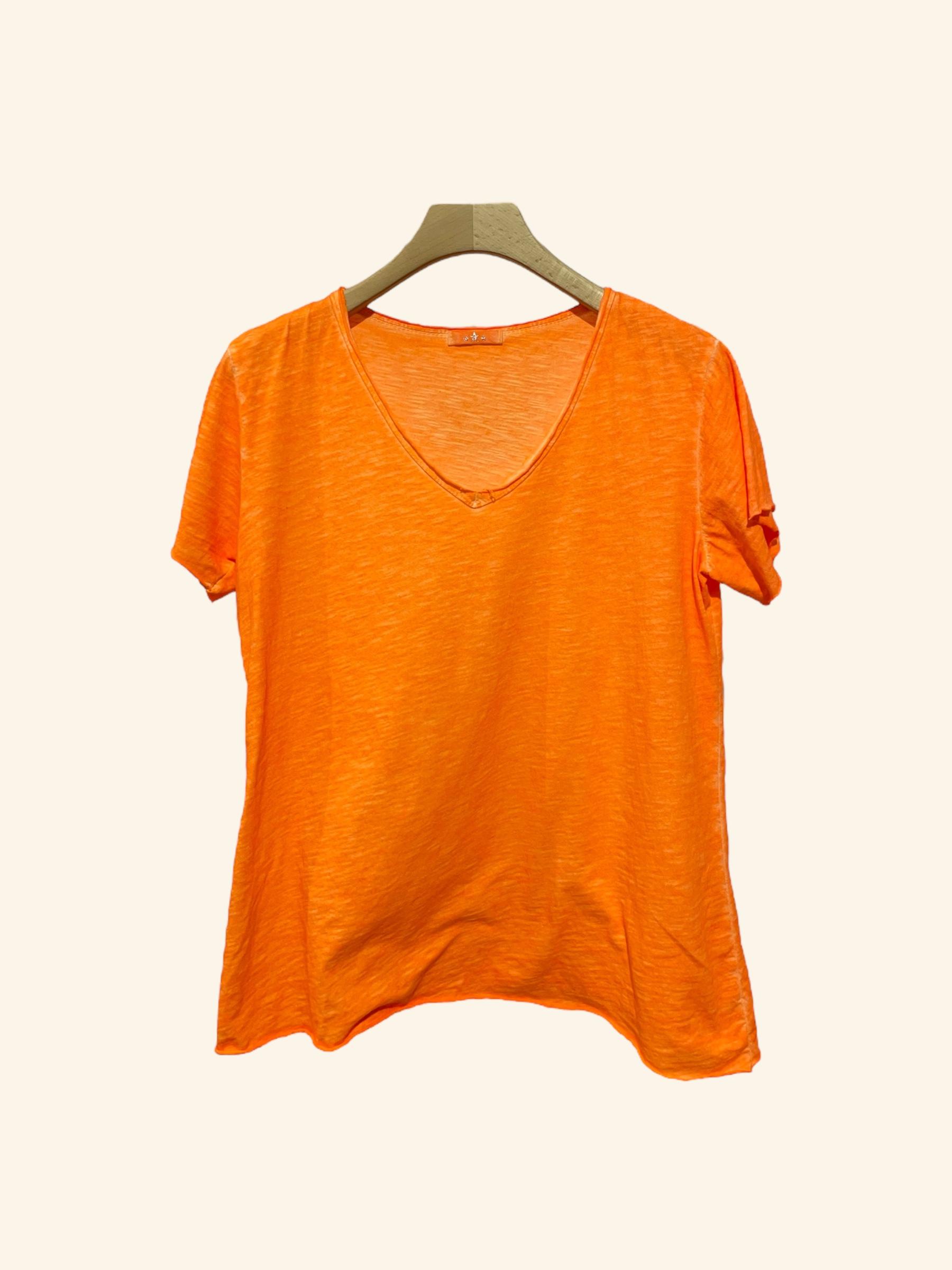 Camisetas Mujer Orange Nota bene 1038 #c Efashion Paris