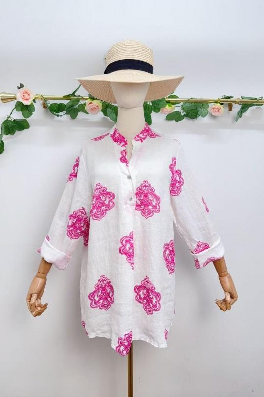 Tops Femme FUCHSIA SAISON DU VENT 22062 Efashion Paris