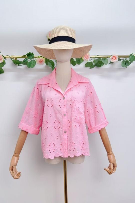 Shirts Women Pink SAISON DU VENT 9630 Efashion Paris