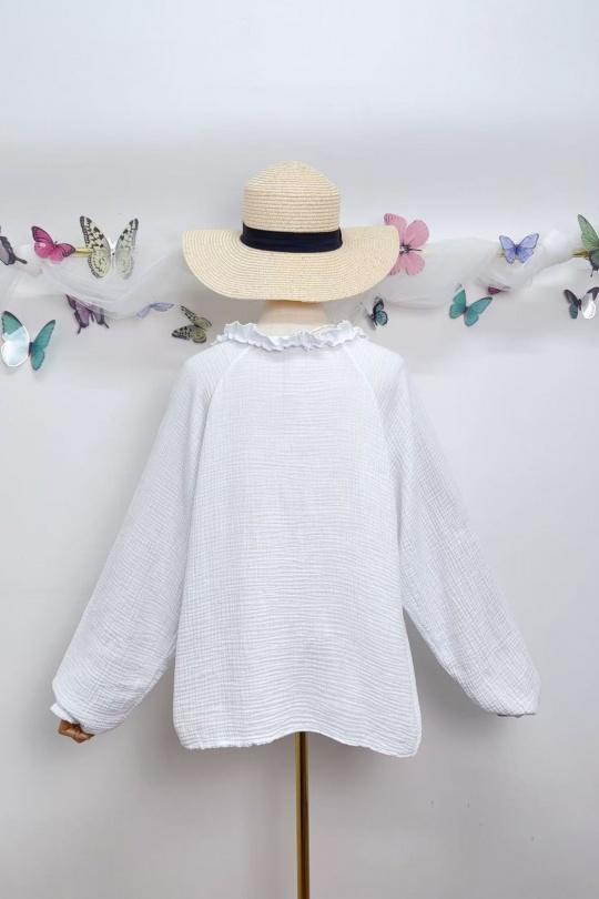 Tops Femme Jaune clair SAISON DU VENT 2632 Efashion Paris