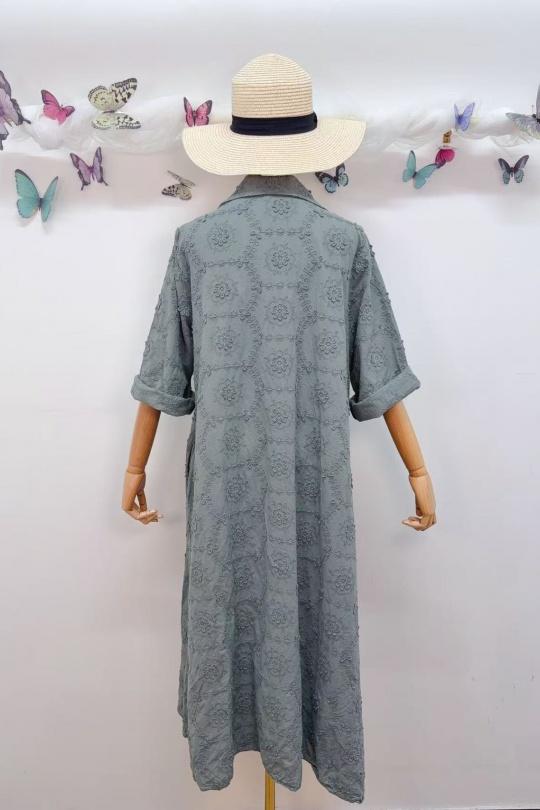 Robes longues Femme Jaune SAISON DU VENT 2508BROD Efashion Paris