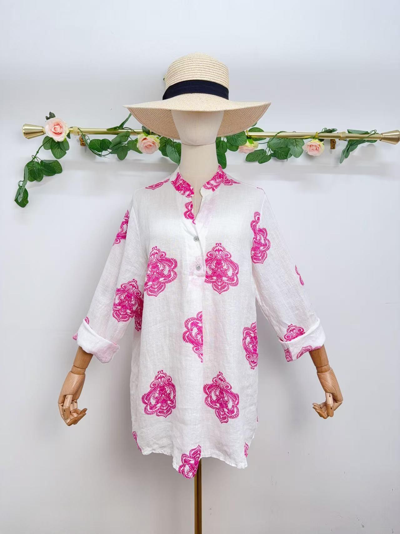 Tops Femme FUCHSIA SAISON DU VENT 22062 #c Efashion Paris