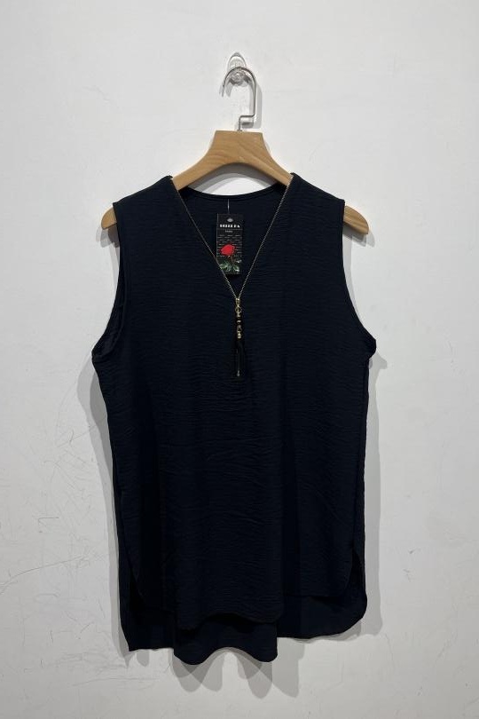 Vests Women Black BELLE FA 5806_2 Efashion Paris