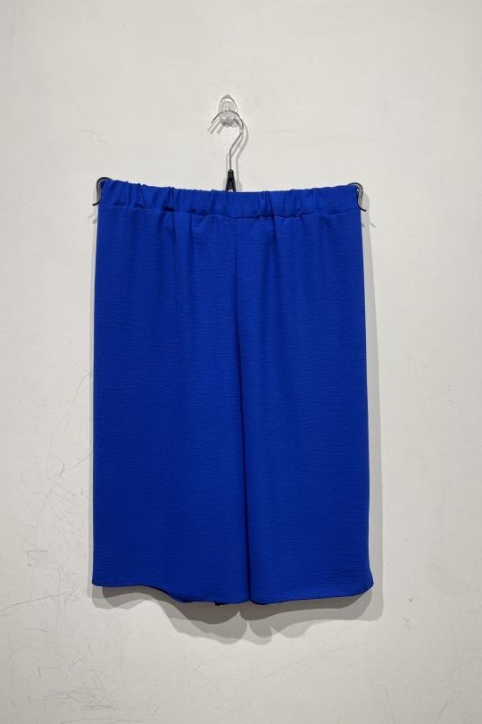 Pantacourts Femme Bleu royal BELLE FA 5900_11 Efashion Paris