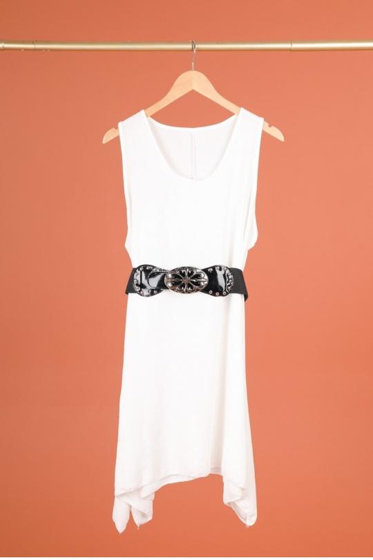 Abiti e Tute Donna White BELLE FA 5871_152, Efashion Paris