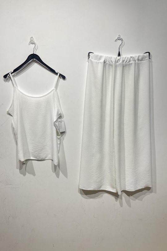 Ensembles Femme Blanc BELLE FA 802_8 Efashion Paris