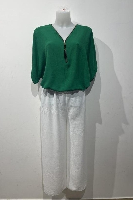 Conjuntos Mujer Green BELLE FA 801_6 Efashion Paris