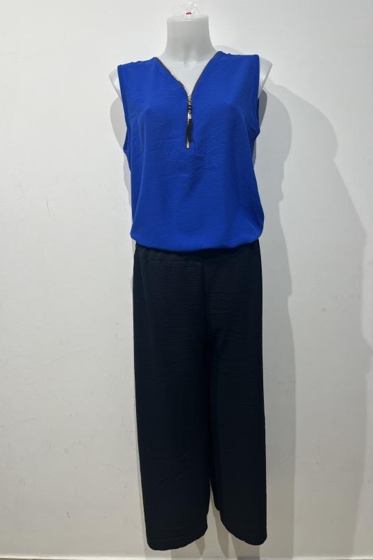 Sets Women Royale blue BELLE FA 809_3 Efashion Paris