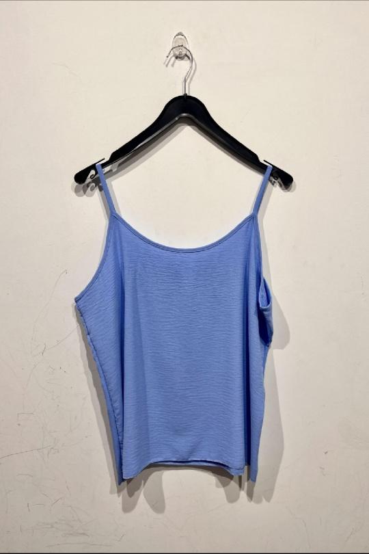 Canotte Donna Sky blue BELLE FA 5883_9 Efashion Paris