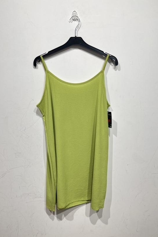 Robes courtes Femme Vert pomme BELLE FA 822_8 Efashion Paris