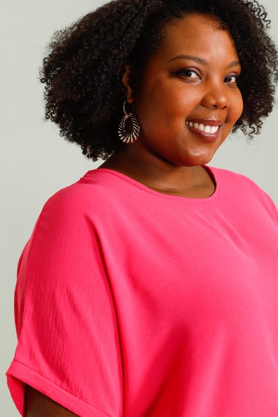 Tuniques Femme Fuschia BELLE FA 5881_227 Efashion Paris